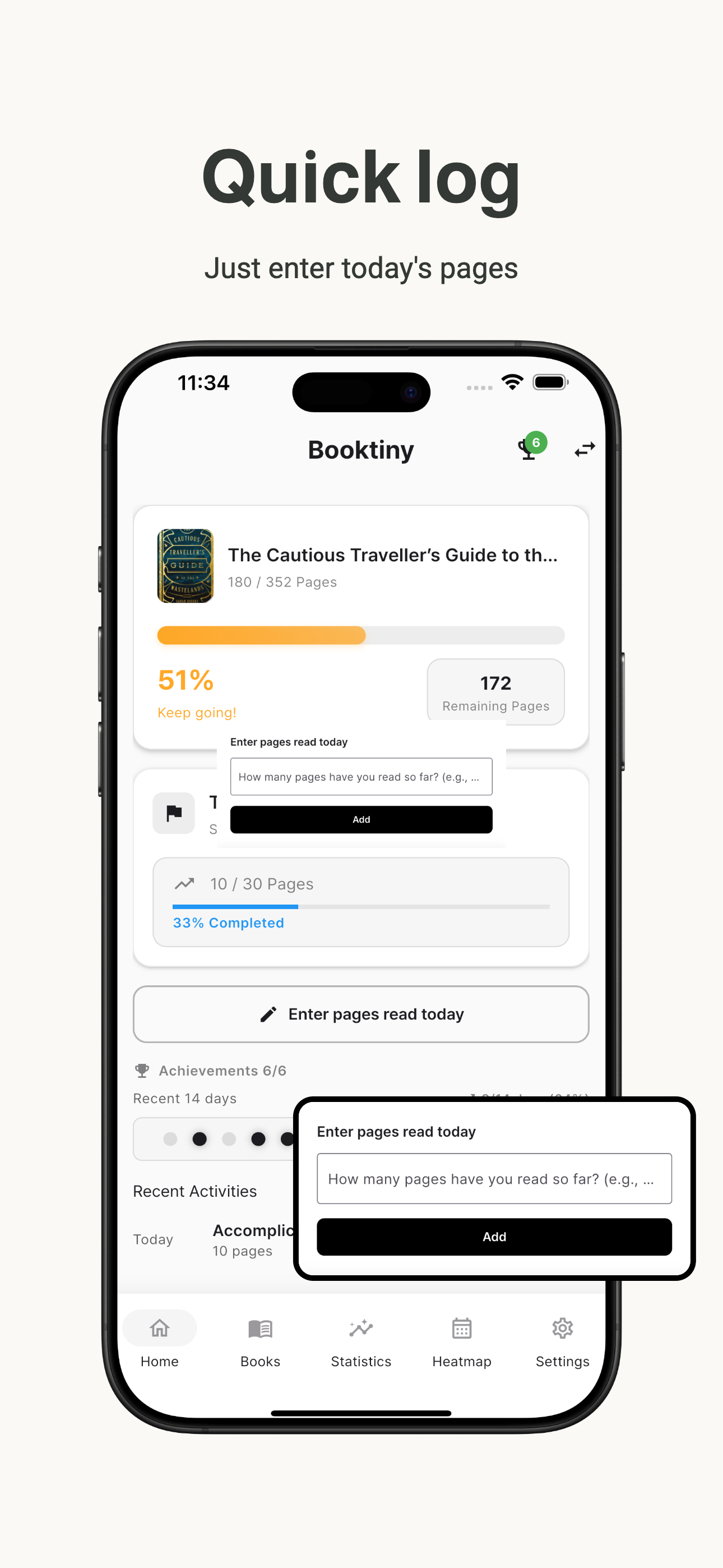 Booktiny 더미 스크린샷 2