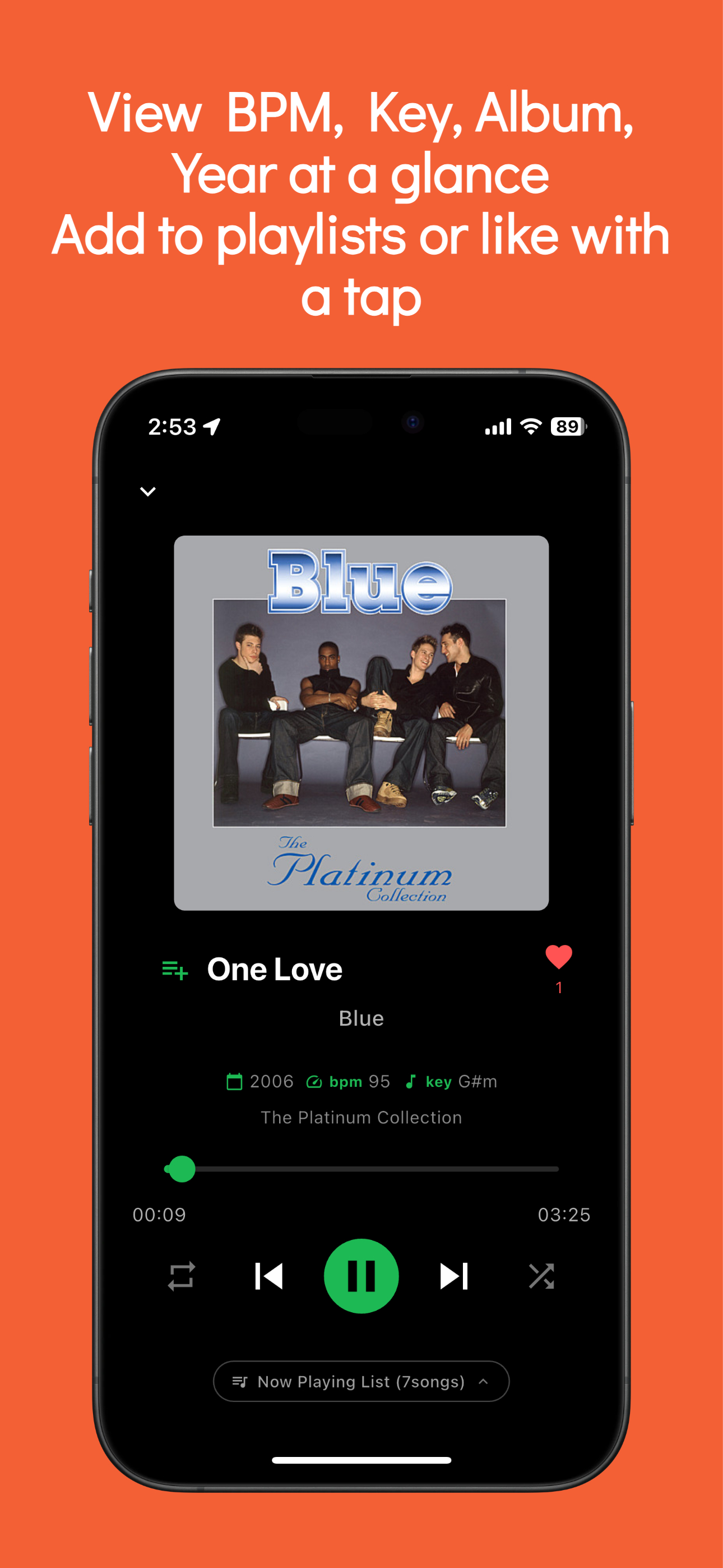 BPM Player 러닝 음악 앱 - 운동에 최적화된 플레이어