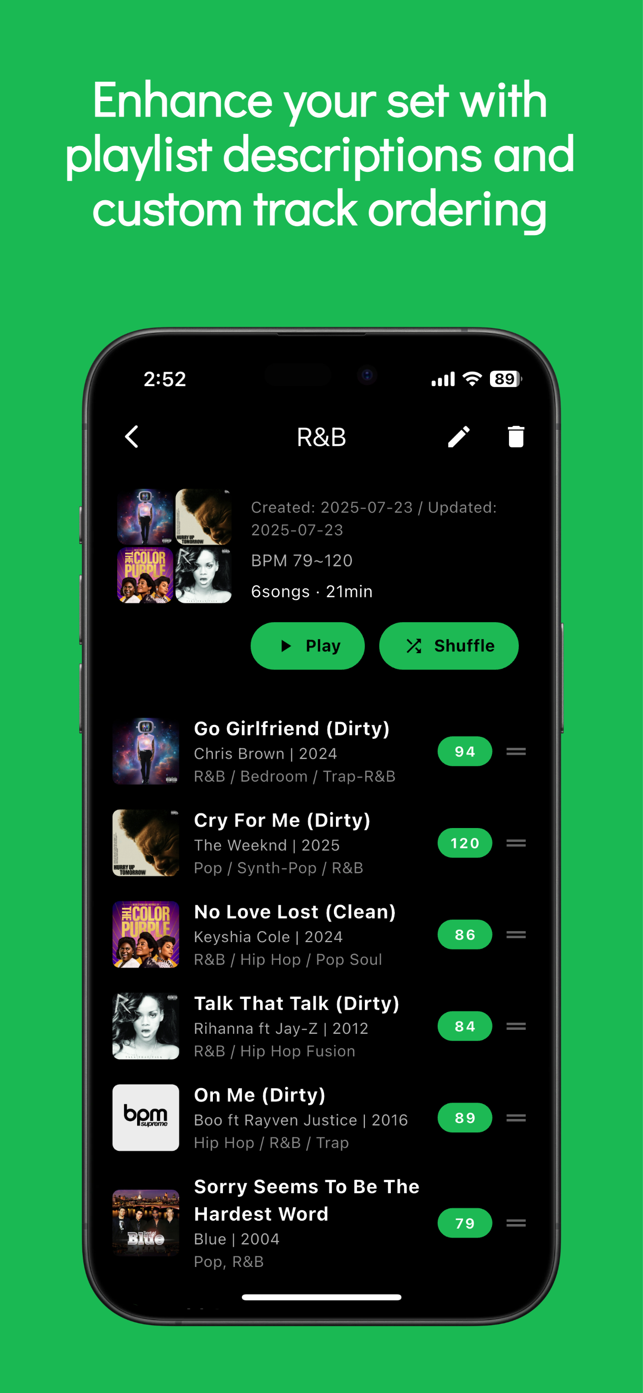 BPM Player 백그라운드 재생 - 운동 중 음악 플레이어